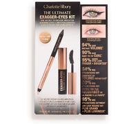 Charlotte Tilbury The Ultimate Exagger-Eyes Kit, Volume Mascara and Dual-Ended Eyeliner Duo, Black and Champagne-Nude