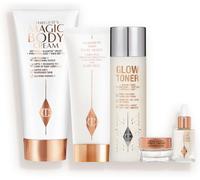 Charlotte Tilbury Wedding Prep, Target + Glow Skincare Routine - Skincare Kit 373 Wedding Prep, Target + Glow Skincare Routine Size: