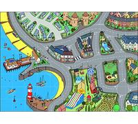 Charlotte's Cove Vinyl Floor Mat - For use with Programmable Robots & perfect for Early Years Coding and Programming Skills - Includes 15 x 15 cm Grid - Mat size - 165 x 120 cm