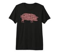 Charlottes Web Wilbur Pig Literary T-Shirt Premium T-Shirt