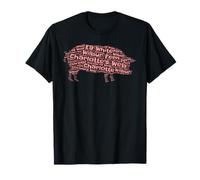 Charlotte's Web Wilbur Pig Literary T-Shirt T-Shirt