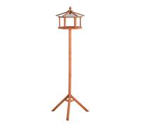 Charm 153cm High Rise Bird Feeder Table Natural by Pawhut