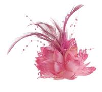 Charm Brooches Fabric Flower Pins Hair Accessories Hairband For Girls Festival Decoration For Birthday Wedding Party(Color-01)