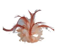 Charm Brooches Fabric Flower Pins Hair Accessories Hairband For Girls Festival Decoration For Birthday Wedding Party(Llight orange)