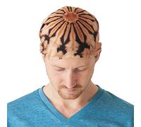 CHARM Casualbox | Tie-Dye Hippie Headband | Elastic Bandana | Head Cover Wrap for Men & Women | Psychedelic Flower Pattern | 60's 70's Retro Boho E