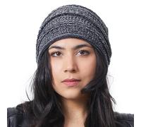 CHARM Extra Slouchy Summer Beanie for Men - Women Baggy Hipster Knit Cotton Slouch Hat Navy