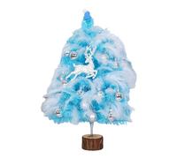 Charm Feather Christmas Trees With Lights Create Festive Atmospheres In Minutes Great For Tabletop Or Shelf Decors Artificial Tree