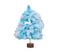 Charm Feather Christmas Trees With Lights Create Festive Atmospheres In Minutes Great For Tabletop Or Shelf Decors Small Size