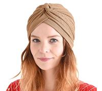 CHARM Fortune Teller Fashion Turban for Women, Beige