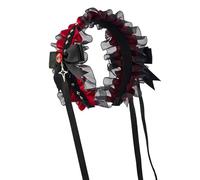 Charm Headband Feature Delicate Lace and Romance Bowknot Design Lightweight Hair Ornament Frilly Hairband