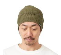 CHARM Lightweight Summer Beanie Hat for Men, Cotton Mesh Beanie for Women, Hand Made Knit Cap Khaki