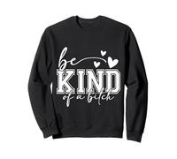 Charm Meets Sass a Kick Sweatshirt