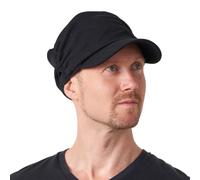 CHARM Men Women Baseball Cap Army Hat - Soft Foldable Cotton Cap Sun Unisex Visor Hat Military Cap Work Running Black