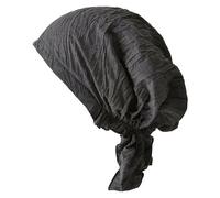 CHARM Mens Cotton Bandana Scarf Hats, Dark Grey