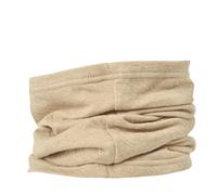 CHARM Neck Warmer for Women and Men - Warm Organic Cotton Headbands Made in Japan Ear Beanie Head Band Beige