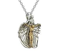 Charm Necklace for Women Girls Personalise Redemption Memorial Necklace Gift Double Chain for