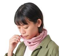 CHARM Organic Cotton Neck Warmer for Women and Men, Red