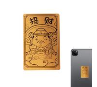 Charm Phone Sticker, Mobile Phone Case Stickers - Wealth Phone Sticker Happy Phone Stickers,Chinese Phone Accessories Buddhist Pattern Stickers for Mobile