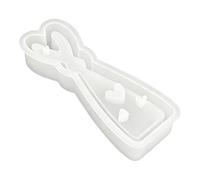 Charm Rabbits Silicone Featuring Stripes Dot and Heart for Creative Crafting Making Set
