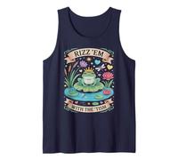 Charm RIZZ EM with TISM Frog Prince Autism Dad Respect Tank Top