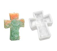 Charm Rose Designs Candle Mould Using Heat Resistant Silicone for Personalize Creation Decorative Candle Making Set