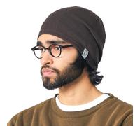 CHARM Running Cooling Hat Beanie Caps for Men & Women, Workout Running Hat & Helmet Liner, Sweat Cap Light Summer Beanie Brown