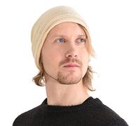 CHARM Silk Beanie Hat for Men and Women - Slouchy Oversized Beanies Cap Chemo Hat Perfect for Sensitive Skin Natural