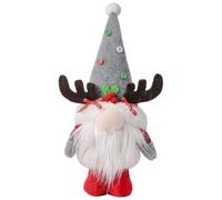 Charm Sprite - Christmas Gnome Ornament for Styling | Small Bearded Figurine with Appeal, Seasonal Decorative Accessory, Cute Desktop Display for Bedroom and