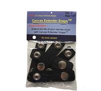 Charm Your Prince CYP Boat Canvas Extender Snaps Boating Accessories 5 Per Bag Improved Easy Release Tabs Black