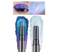 CHARMACY Multichrome 2 in 1 Cream Eyeshadow Stick, Waterproof Eye Brightener Highlighter Stick Makeup, High Pigmented, Smudge-Proof, Vegan & Cruelty-Free (#904)