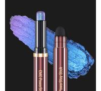 CHARMACY Multichrome 2 in 1 Cream Eyeshadow Stick, Waterproof Eye Brightener Highlighter Stick Makeup, High Pigmented, Smudge-Proof, Vegan & Cruelty-Free (A03)