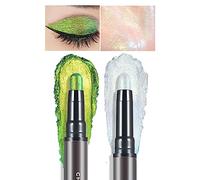 CHARMACY Multichrome 2 in 1 Cream Eyeshadow Stick, Waterproof Eye Brightener Highlighter Stick Makeup, High Pigmented, Smudge-Proof, Vegan & Cruelty-Free (#906)