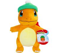 Pokémon Charmander with Holiday Beanie-8-Inch Plush with Unique Accessory