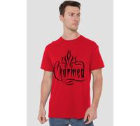 Charmed Logo Unisex T-Shirt, Red | Size: Small Charmed Red S
