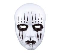Charmgle Halloween Masquerade Clown Mask Joey Jordison Band Cosplay Party Resin Masks Costume Props White for Men