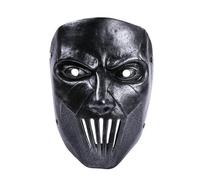 Charmgle Halloween Masquerade Clown Mask Mick Thomson Band Cosplay Party Resin Masks Costume Props Dark Gray for Men