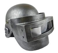 Charmgle PUBG Playerunknown's Battlegrounds Level 3 Helmets Cap Hallowmas Cosplay Mask Helmet Halloween Party Mask Silver