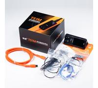 Charmgle TS1M Multi-function Mini Soldering Station Portable Compatible with H100/210/245/115 TIPS MAX 200W (TS1M soldering station)