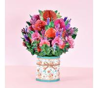 Charming 3D Floral Greeting Card for Sending Love to For Mom on Mother's Day (B)