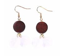 Charming And Elegant Heart-Shaped Earrings Wooden Earrings Eardrop Jewelry Gift For Women Practical design
