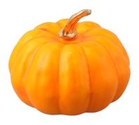 Charming Artificial Pumpkins Made of Burlap, For Creating Inviting Tablescapes During Autumn Events (Orange)