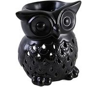Black Owl Ceramic Oil Burner