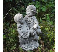 Charming Brother And Sister 'sweethearts' Statue