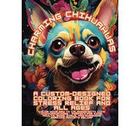Charming Chihuahuas: A Custom-Designed Coloring Book for Stress Relief and All Ages: Color Your Way to Calmness with Cute Chihuahua Dogs - Perfect for ... Girls, and Everyone Seeking Anxiety Relief