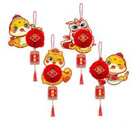 Charming Chinese Style Snake Pendants for the 2025 New Year, Adding a Vibrant Touch to Your Festivities