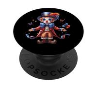 Charming Clown Cheerful Circus Character PopSockets Adhesive PopGrip