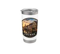 Charming Colmar Historical Architecture Art Stainless Steel Insulated Tumbler
