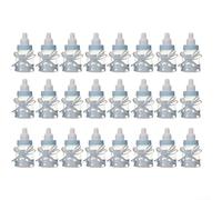 Charming Fillable Bottles for Baby Shower, 24PCS, Blue for Pink Party Souvenirs (B)