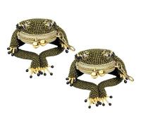 Charming Frog Coin Purse, Kiss Lock Small Pouch (2pcs)