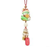 Charming Hand Painted Ornament Representing the Year of the Snake, Great For Celebrating Lunar New Year (B)